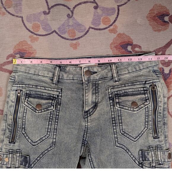 Urban Outfitters BDG Micro Bootcut Low Rise Jeans Gray Size 26 - Picture 6 of 13